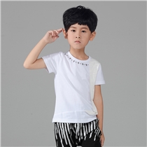 小熊迪维2015夏装新款童装男童短袖中大儿童纯棉T恤韩版上衣